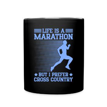 Cadeau de course XC amusant XC Runner Edition - Mug uni - noir - Devant