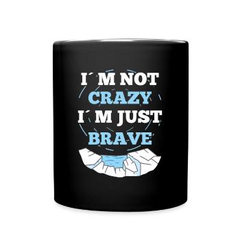 L’eau glacée n’est pas folle juste Brave Ice Bath idée cadeau - Mug uni - noir - Devant