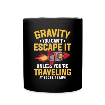 Aerospace Engineer Rocket Scientist Aviation - Full Colour Mug - black - Front
