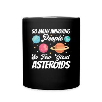 RaSarcastic Planet Scientist Dire - Mug uni - noir - Devant