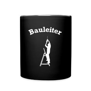 Drôle de directeur de la construction accessoires de chantier de construction chantier - Mug uni - noir - Devant