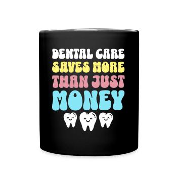 Zahnarzt Dentiste Soins dentaires - Mug uni - noir - Devant