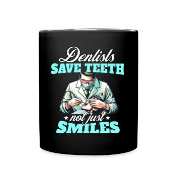 Zahnarzt Dentist - Full Colour Mug - black - Front