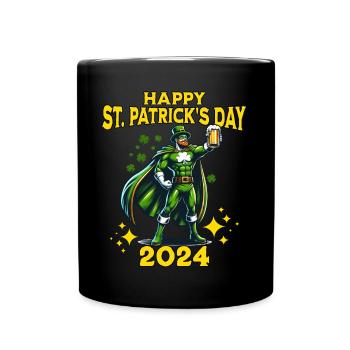 Fête de la Saint-Patrick 2024 - Mug uni - noir - Devant