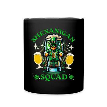 Manigance de la Saint-Patrick - Mug uni - noir - Devant