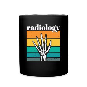 Radiology Squad Rad Tech Radiographer Technician - Full Colour Mug - black - Front