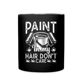 Peintre en bâtiment hilarant conçoit des cadeaux uniques - Mug uni - noir - Devant