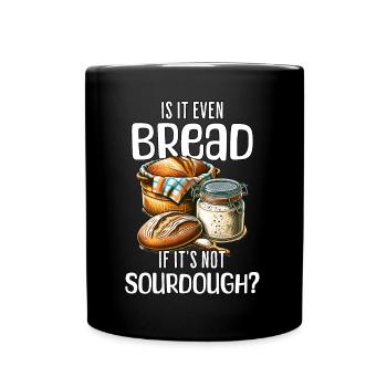 Sourdough - Full Colour Mug - black - Front