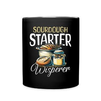 Sourdough Whisperer - Full Colour Mug - black - Front