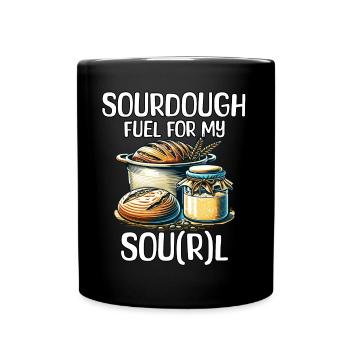 Sourdough - Full Colour Mug - black - Front