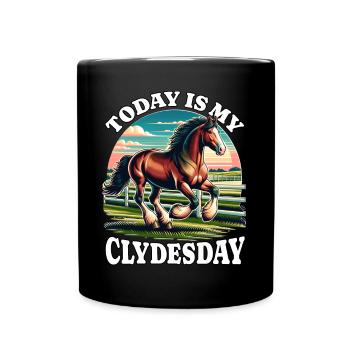 Clydesdale - Mug uni - noir - Devant