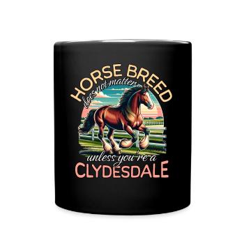 Clydesdale - Mug uni - noir - Devant