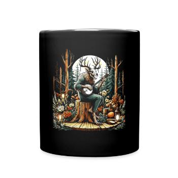 Cottagecore Aesthetic Wendigo - Tasse einfarbig - Schwarz - Vorne