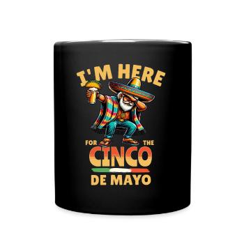Cinco De Mayo - Mug uni - noir - Devant