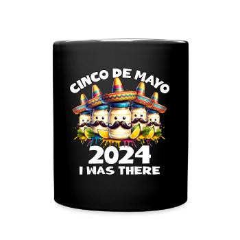 Mayonnaise Cinco De Mayo 2024 - Full Colour Mug - black - Front