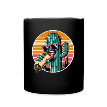 Cactus - Mug uni - noir - Devant