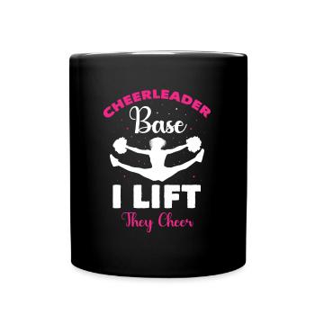 Cheerleader Cheerleading - Full Colour Mug - black - Front