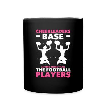 Cheerleader - Full Colour Mug - black - Front