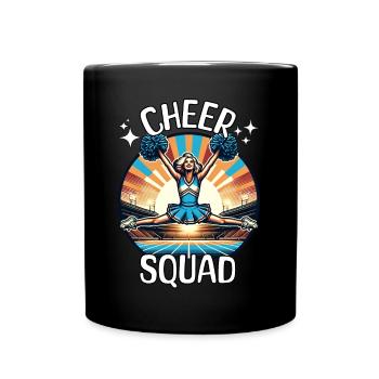 Cheerleader Squad - Full Colour Mug - black - Front