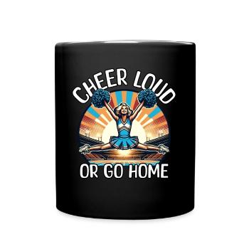 Cheerleader Gift - Full Colour Mug - black - Front