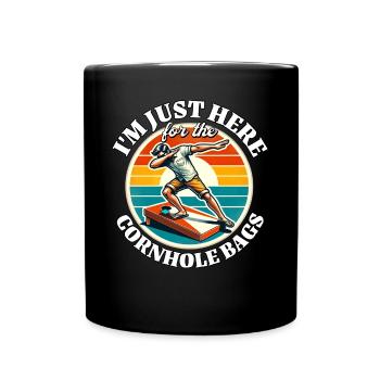 Cornhole - Mug uni - noir - Devant