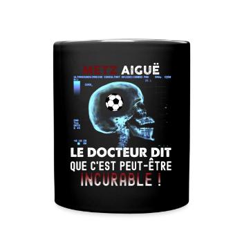 Metz Foot Radio Squelette Homme Enfant - Mug uni - noir - Devant