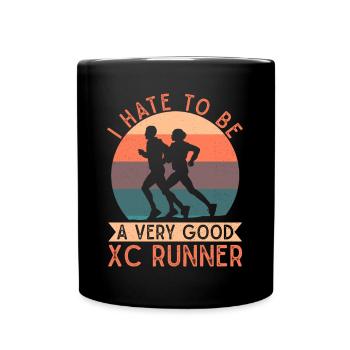 Cadeau de course XC amusant XC Runner Edition - Mug uni - noir - Devant