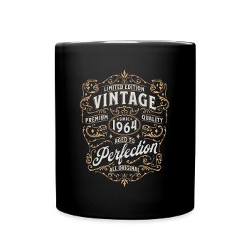 Né en 1964 Vintage Legend - Mug uni - noir - Devant