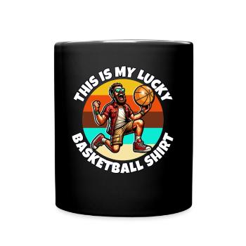 Basket-ball - Mug uni - noir - Devant