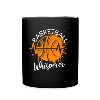 Basketball Whisperer - Full Colour Mug - black - Front