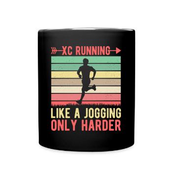 Cadeau de course XC amusant Édition XC Runner - Mug uni - noir - Devant
