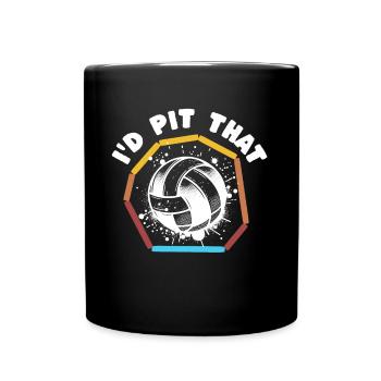 Gaga Ball Sayings - Full Colour Mug - black - Front