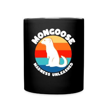 Dictons de suricate - Mug uni - noir - Devant