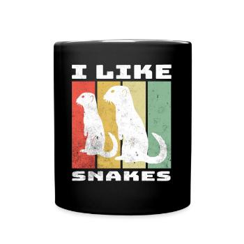 Dictons de suricate - Mug uni - noir - Devant