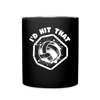 Gaga Ball Sayings - Full Colour Mug - black - Front