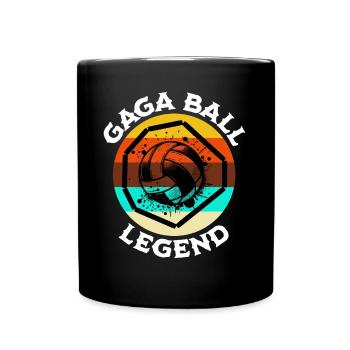 Gaga Ball Legend - Full Colour Mug - black - Front