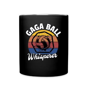 Gaga Ball Whisperer - Full Colour Mug - black - Front