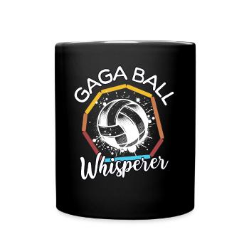 Gaga Ball Whisperer - Full Colour Mug - black - Front