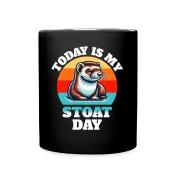 Ermine Sayings - Full Colour Mug - black - Front