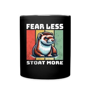 Ermine Sayings - Full Colour Mug - black - Front