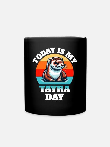 Marder Sprüche - Tasse einfarbig - Schwarz