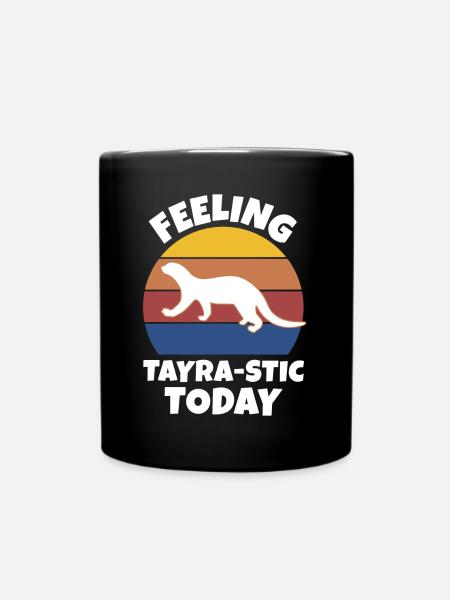 Marder Sprüche - Tasse einfarbig - Schwarz