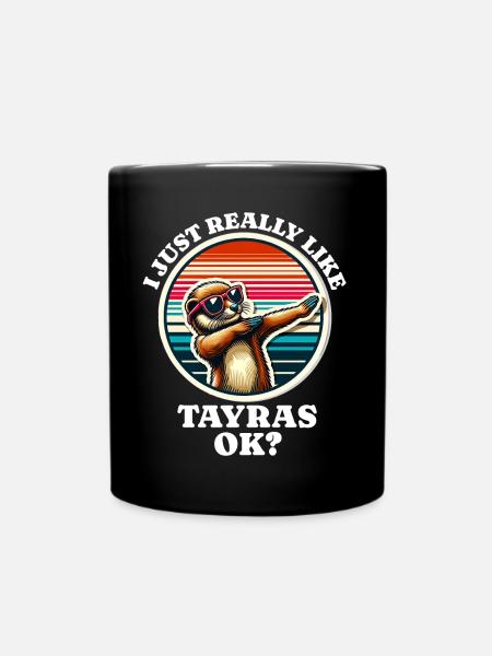 Ich Liebe Marder Spruch - Tasse einfarbig - Schwarz