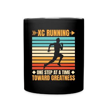 Cadeau de course XC amusant Édition XC Runner - Mug uni - noir - Devant