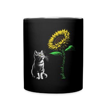 Meilleur chat Nana de tous les temps - Mug uni - noir - Devant