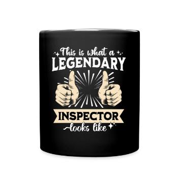 Legendary Inspector - Full Colour Mug - black - Front