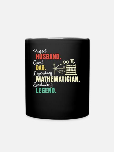 Papa mathématicien - Mug uni - noir