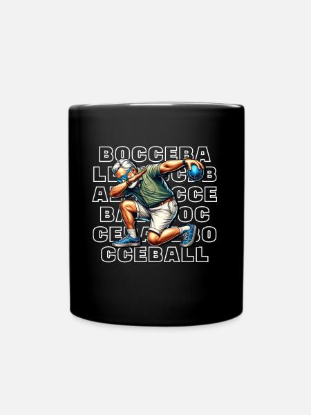 Boule de pétanque - Mug uni - noir