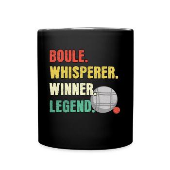 Boule Whisperer Boule Legend - Full Colour Mug - black - Front