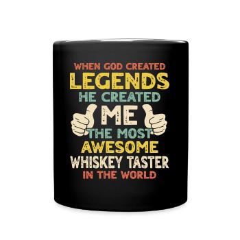 Whiskey Drinkers - Full Colour Mug - black - Front